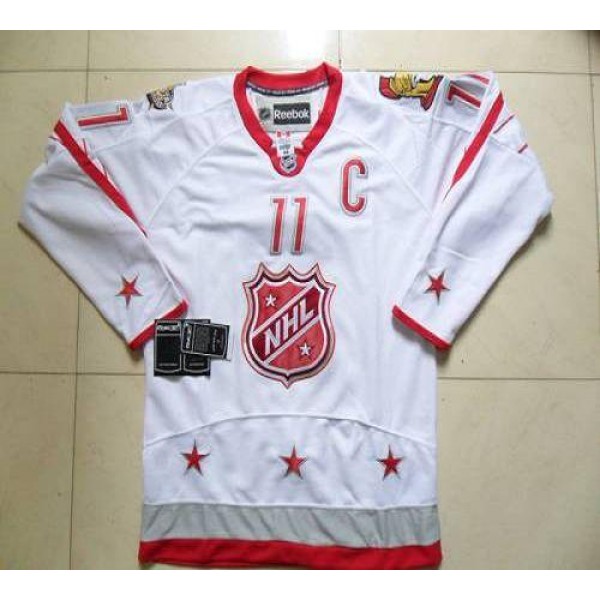 Senators #11 Daniel Alfredsson 2012 All Star White Stitched Jersey