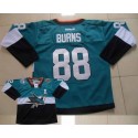 Sharks #88 Brent Burns Teal Black 2015 Stadium Series Stitched Jersey