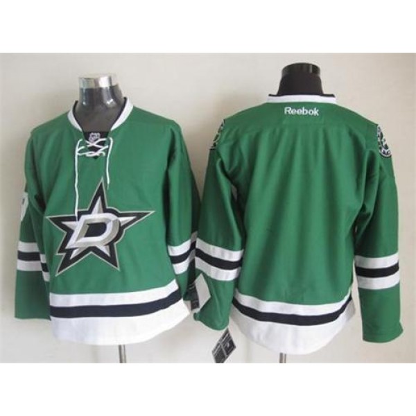 Stars Blank Green Home Stitched Jersey