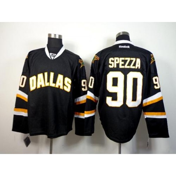 Stars #90 Jason Spezza Black Stitched Jersey