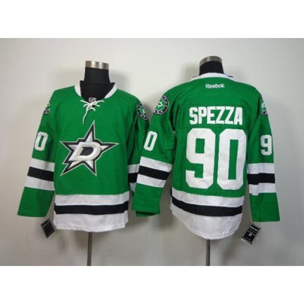 Stars #90 Jason Spezza Green Stitched Jersey