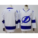 Tampa Bay Lightning White Stitched Adidas Jersey
