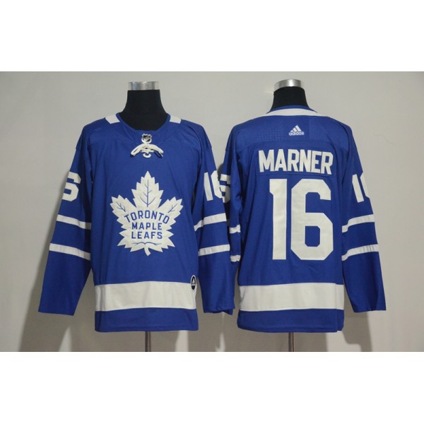 Toronto Maple Leafs #16 Mitchell Marner Blue Adidas Stitched Jersey