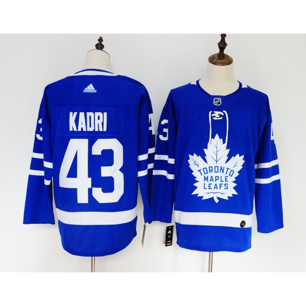 Toronto Maple Leafs #43 Nazem Kadri Blue Stitched Adidas Jersey