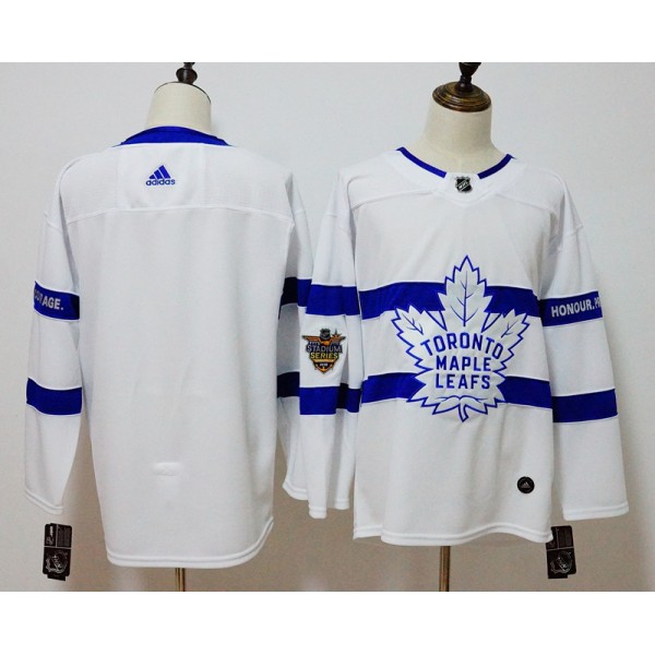 Toronto Maple Leafs White 2018 Stadium Series Stitched Adidas Jersey