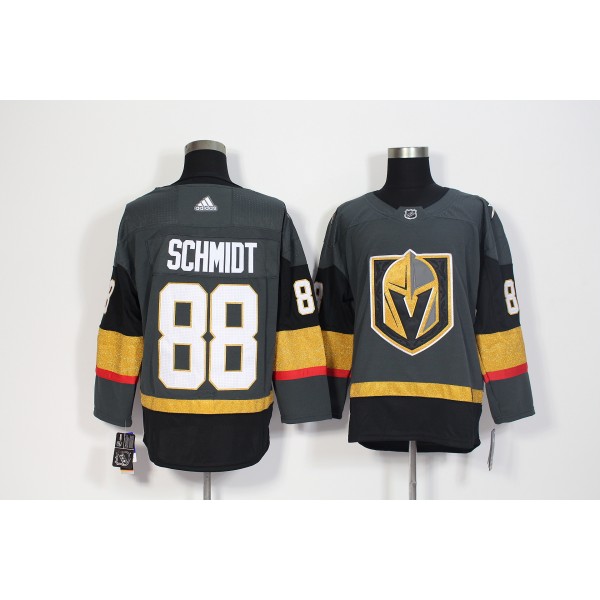 Vegas Golden Knights #88 Nate Schmidt Grey Stitched Adidas Jersey