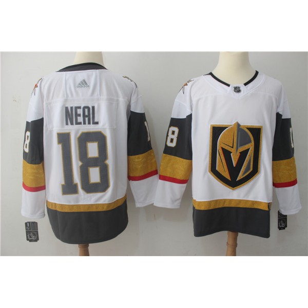 Vegas Golden Knights #18 James Neal White Stitched Adidas Jersey
