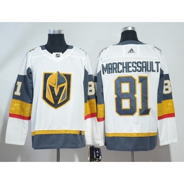Vegas Golden Knights #81 Jonathan Marchessault White Stitched Jersey