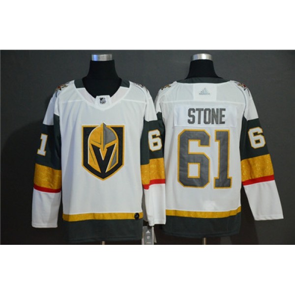 Vegas Golden Knights #61 Mark Stone White Stitched Jersey