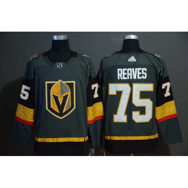 Vegas Golden Knights #75 Ryan Reaves Grey Stitched Jersey