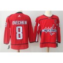 Washington Capitals #8 Alexander Ovechkin Red Stitched Adidas Jersey