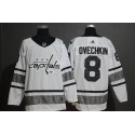 Washington Capitals #8 Alexander Ovechkin White 2019 All-Star Game Jersey