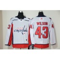 Washington Capitals #43 Tom Wilson White Stitched Jersey