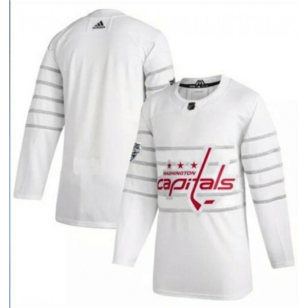 Washington Capitals Blank White All Star Stitched Jersey