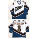 Washington Capitals #8 Alex Ovechkin White Stitched Jersey