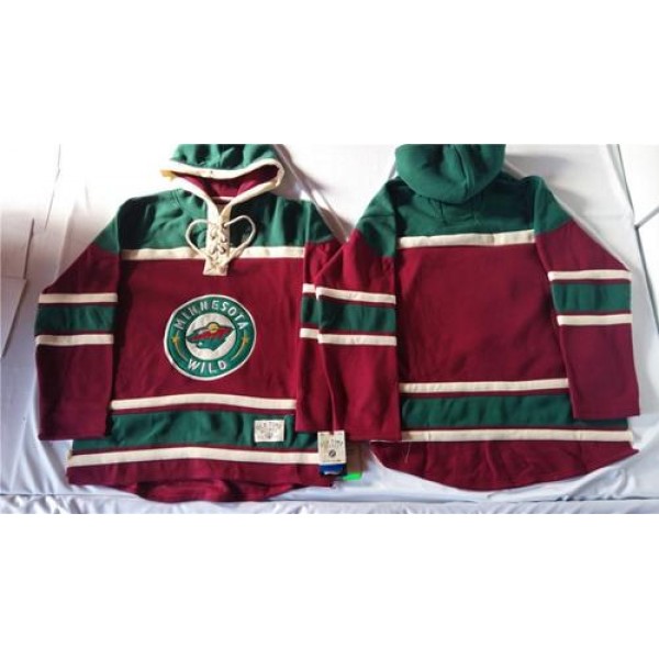 Wild Blank Red Sawyer Hooded Sweatshirt Stitched Jersey