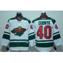 Wild #40 Devan Dubnyk White Stitched Jersey