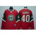 Wild #40 Devan Dubnyk Red Stitched Jersey