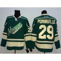 Wild #29 Jason Pominville Green Stitched Jersey