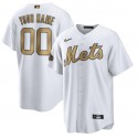 New York Mets Active Player Custom 2022 All-Star White Cool Base Stitched Jersey