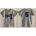 Vintage Somerset Patriots ACTIVE PLAYER Custom Gray Stitched Jersey