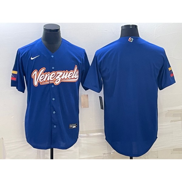 Venezuela Blank 2023 Royal World Classic Stitched Jersey