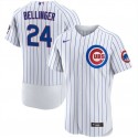 Chicago Cubs #24 Cody Bellinger White Flex Base Stitched Jersey