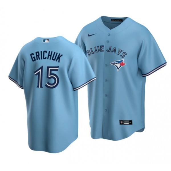 Toronto Blue Jays #15 Whit Merrifield Light Blue Cool Base Stitched Jersey