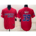 Puerto Rico #39 Edwin Díaz 2023 Red World Classic Stitched Jersey