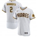 San Diego Padres #2 Xander Bogaerts White Flex Base Stitched Jersey