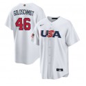 USA #46 Paul Goldschmidt 2023 White World Classic Stitched Jersey