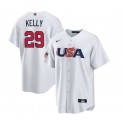 USA #29 Joe Kelly 2023 White World Classic Stitched Jersey
