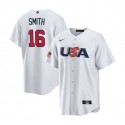 USA #16 Will Smith 2023 White World Classic Stitched Jersey