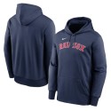 Boston Red Sox Wordmark Therma Performance Pullover Hoodie