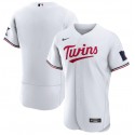 Minnesota Twins Blank White 2023 Home Team Flex Base Stitched Jersey