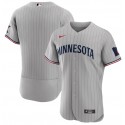 Minnesota Twins Blank Grey 2023 Home Team Flex Base Stitched Jersey