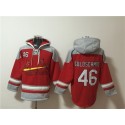St.Louis Cardinals #46 Paul Goldschmidt Ageless Must-Have Lace-Up Pullover Hoodie