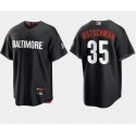 Baltimore Orioles #35 Adley Rutschman Black 2023 City Connect Cool Base Stitched Jersey