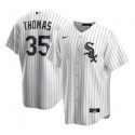 Chicago White Sox #35 Frank Thomas White Cool Base Stitched Jersey