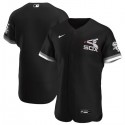 Chicago White Sox Blank Black Flex Base Stitched Jersey