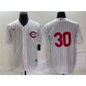 Cincinnati Reds #30 Will Benson White Field Of Dreams Stitched Jersey