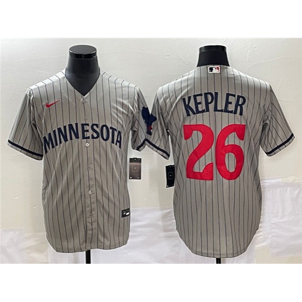 Minnesota Twins #26 Max Kepler Gray Cool Base Stitched Jersey