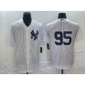 New York Yankees #95 Oswaldo Cabrera White Stitched Jersey