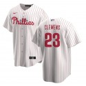 Philadelphia Phillies #23 Kody Clemens White Cool Base Stitched Jersey