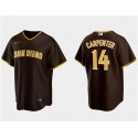 San Diego Padres #14 Matt Carpenter Brown Cool Base Stitched Jersey
