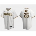 San Diego Padres #25 Tim Hill White Cool Base Stitched Jersey