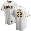 San Diego Padres #32 Nelson Cruz White Cool Base Stitched Jersey