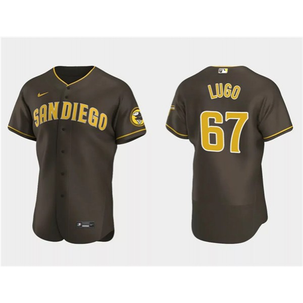 San Diego Padres #67 Seth Lugo Brown Flex Base Stitched Jersey