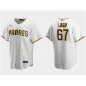 San Diego Padres #67 Seth Lugo White Cool Base Stitched Jersey