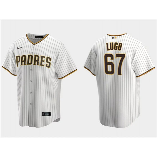 San Diego Padres #67 Seth Lugo White Cool Base Stitched Jersey